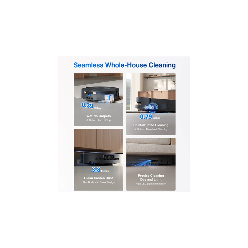 Ecovacs DEEBOT T80 OMNI BLACK robottolmuimeja  astub üle läve.png