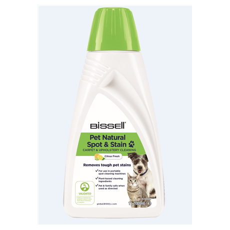 Bissell | PET Spot and Stain Portable Carpet Cleaning Solution | 1000 ml tekstiilipesuritele